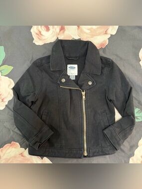 Old Navy Black Moto Jacket for Kids